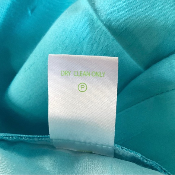 Lilly Puliitzer Jubilee Collection Colton Crop Pants in Lagoon Blue Size 10 - Picture 7 of 9